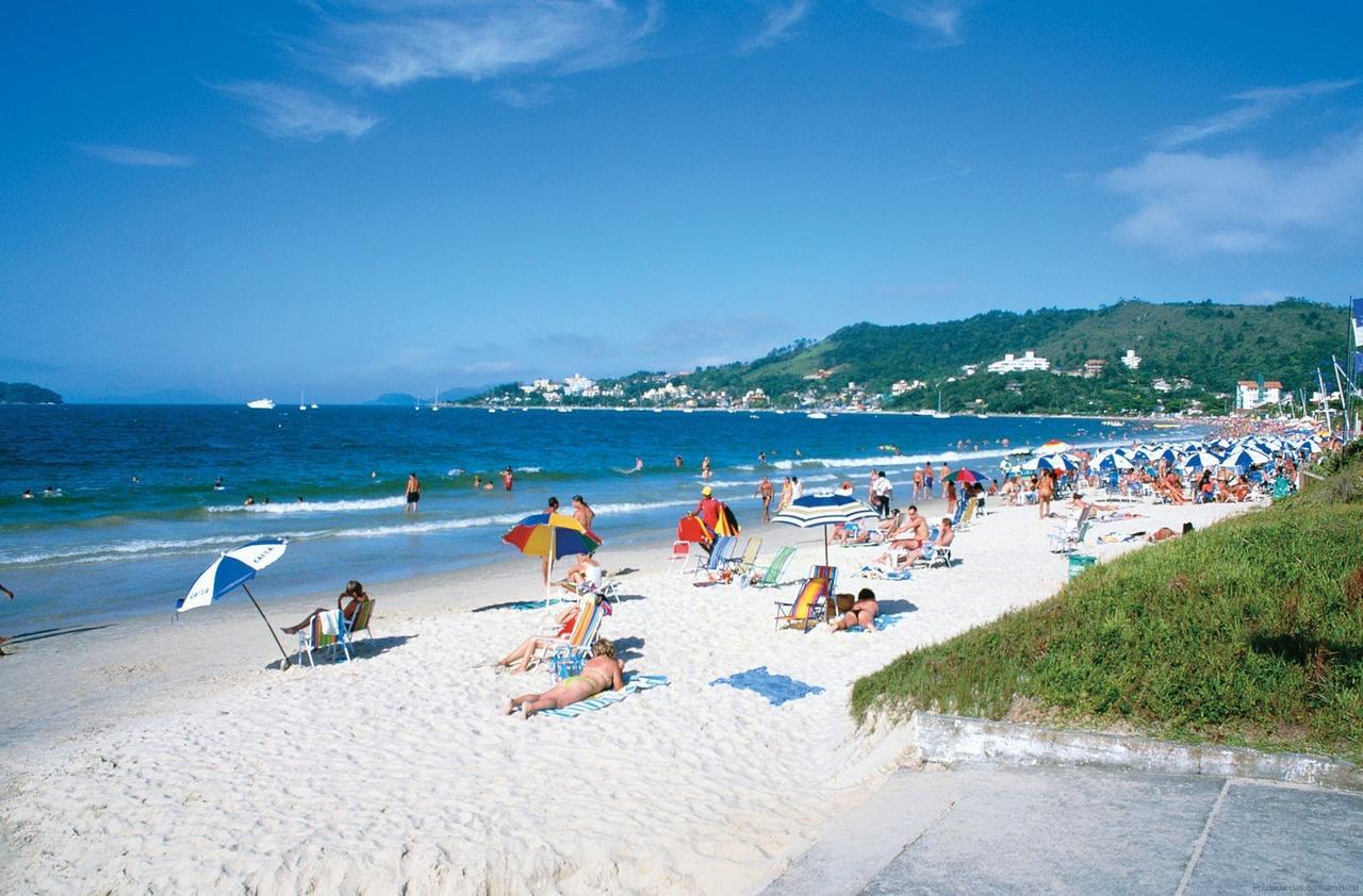Apartamento Frente Para A Piscina A Uma Quadra Da Praia Florianopolis Ngoại thất bức ảnh