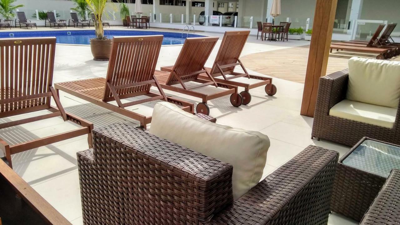 Apartamento Frente Para A Piscina A Uma Quadra Da Praia Florianopolis Ngoại thất bức ảnh